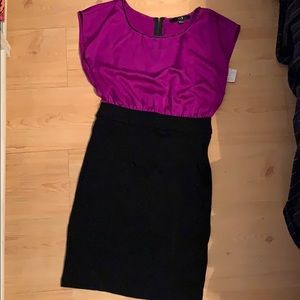 Forever 21 Fuchsia/Black dress